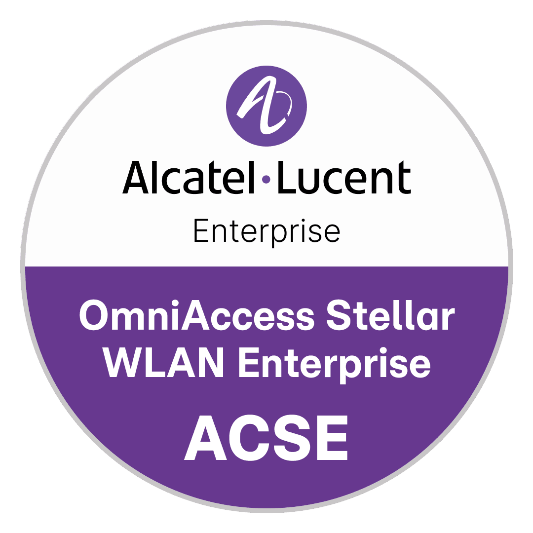 Certificação Alcatel-Lucent OmniAccess Stellar WLAN Enterprise ACSE