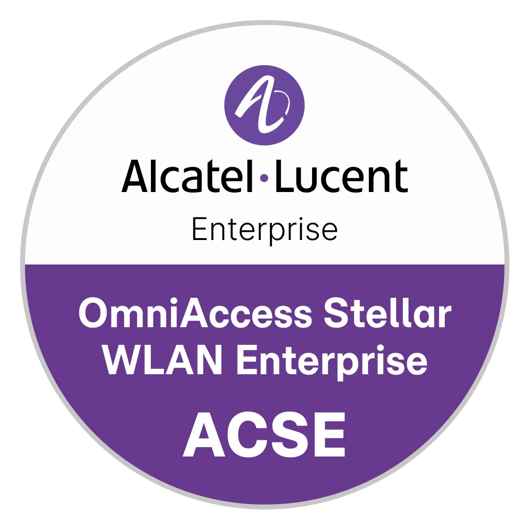 Certificação Alcatel-Lucent OmniAccess Stellar WLAN Enterprise ACSE