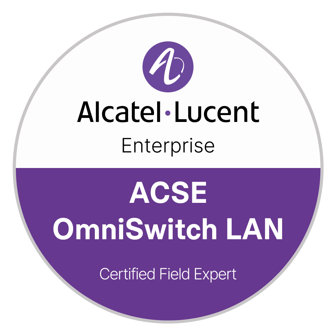 Certificação Alcatel-Lucent OmniSwitch LAN ACFE