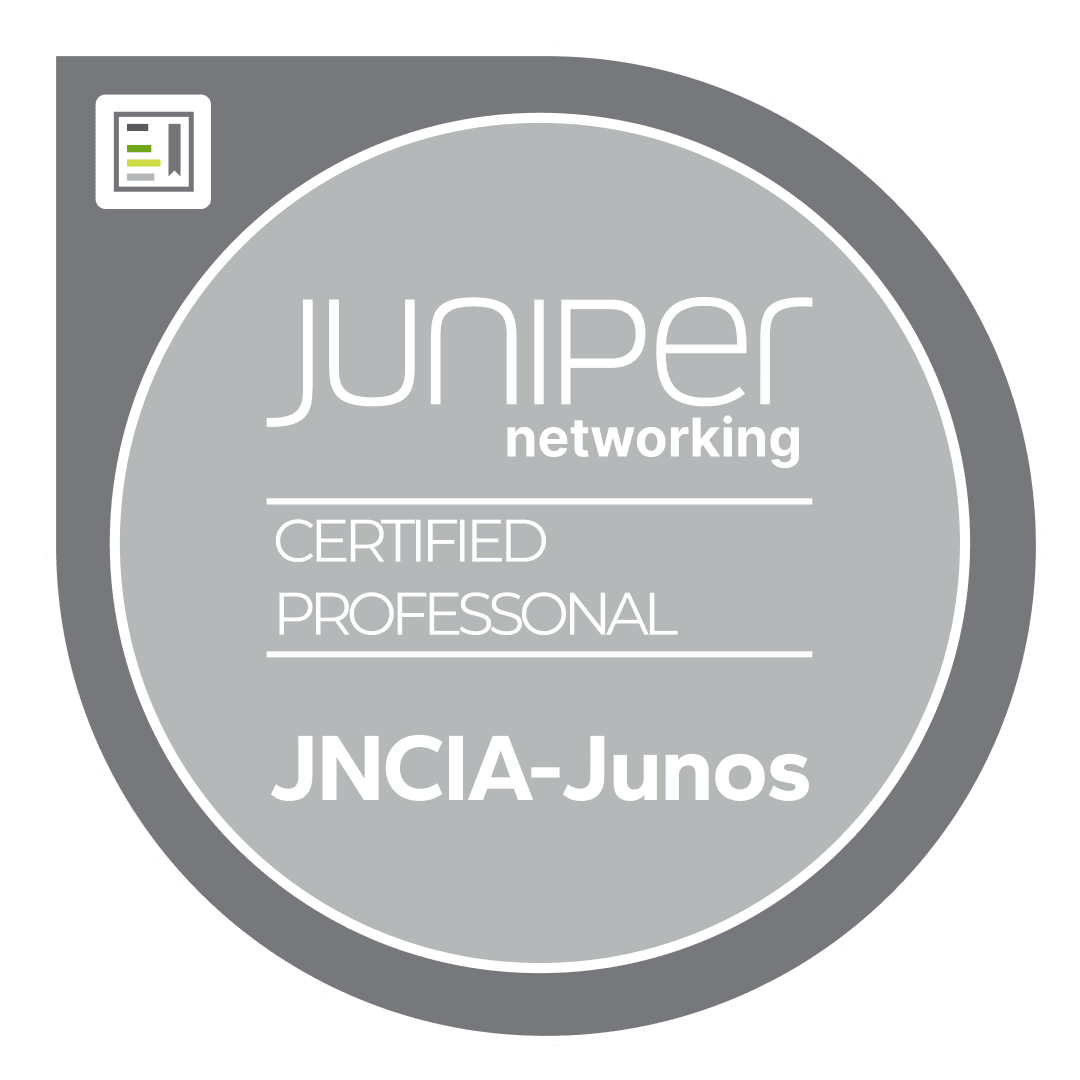 Certificação Juniper JNCIA-Junos