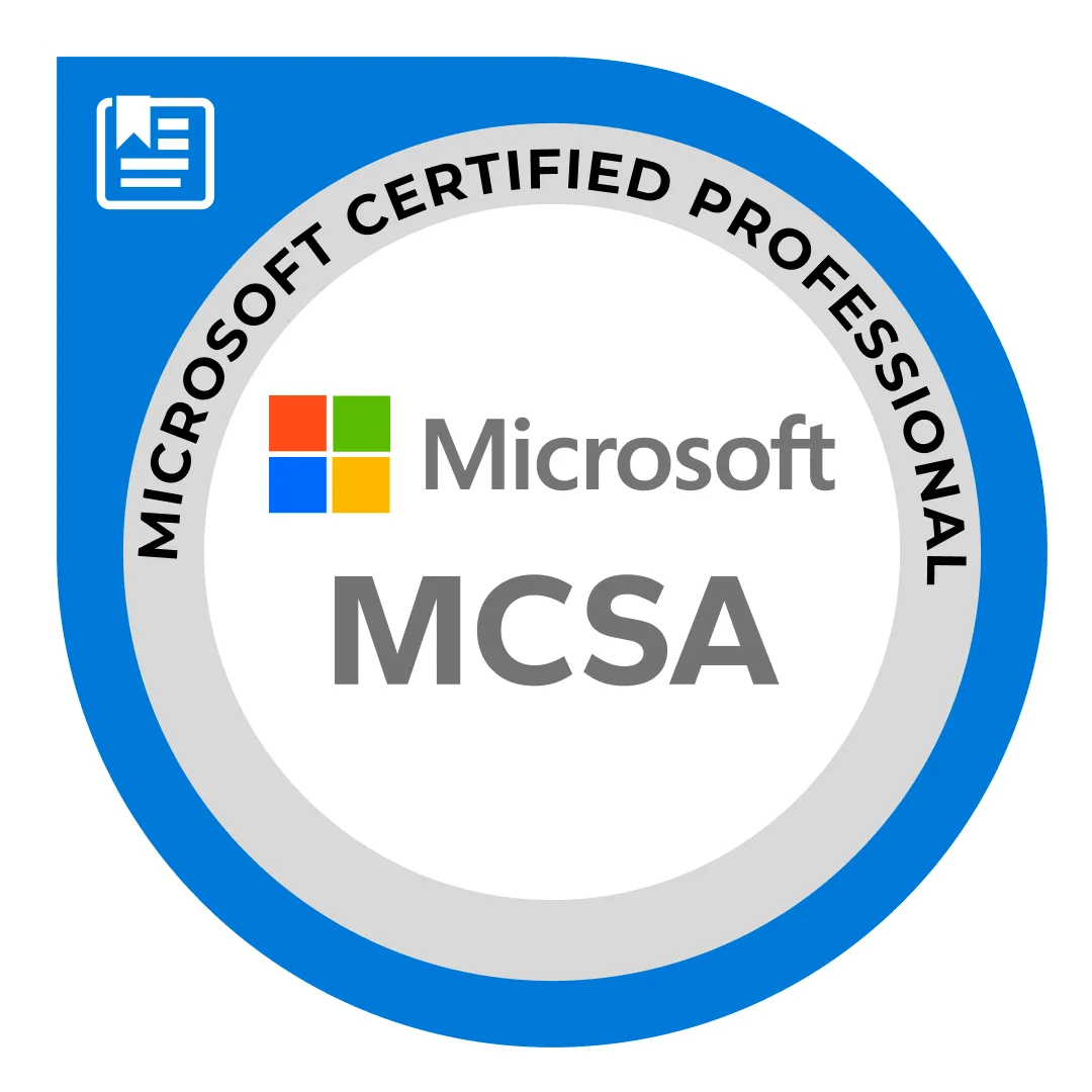 Certificação Microsoft MCSA